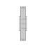 Poulie trapézoïdale SPC / C - 2 gorges - Ø400 mm - Moyeu amovible 3535 - Fonte