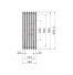 Poulie trapézoïdale SPC / C - 6 gorges - Ø450 mm - Moyeu amovible 4545 - Fonte