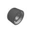 Poulie trapézoïdale SPC / C - 10 gorges - Ø450 mm - Moyeu amovible 5050 - Fonte