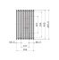 Poulie trapézoïdale SPC / C - 10 gorges - Ø450 mm - Moyeu amovible 5050 - Fonte