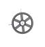 Poulie trapézoïdale SPC / C - 3 gorges - Ø560 mm - Moyeu amovible 3535 - Fonte