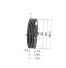 Poulie trapézoïdale SPC / C - 4 gorges - Ø560 mm - Moyeu amovible 4040 - Fonte