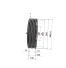 Poulie trapézoïdale SPC / C - 5 gorges - Ø560 mm - Moyeu amovible 4545 - Fonte