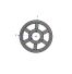 Poulie trapézoïdale SPC / C - 8 gorges - Ø560 mm - Moyeu amovible 5050 - Fonte