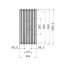 Poulie trapézoïdale SPC / C - 10 gorges - Ø560 mm - Moyeu amovible 5050 - Fonte