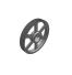 Poulie trapézoïdale SPC / C - 3 gorges - Ø630 mm - Moyeu amovible 4040 - Fonte