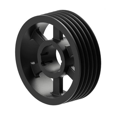Poulie trapézoïdale SPC / C - 5 gorges - Ø630 mm - Moyeu amovible 5050 - Fonte