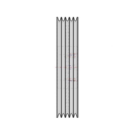 Poulie trapézoïdale SPC / C - 5 gorges - Ø630 mm - Moyeu amovible 5050 - Fonte