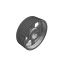 Poulie trapézoïdale SPC / C - 8 gorges - Ø630 mm - Moyeu amovible 5050 - Fonte