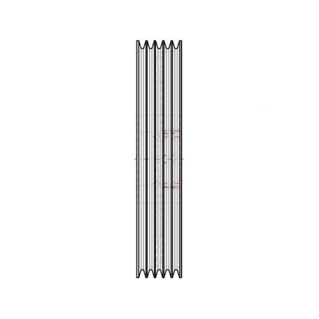 Poulie trapézoïdale SPC / C - 5 gorges - Ø710 mm - Moyeu amovible 5050 - Fonte
