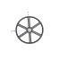 Poulie trapézoïdale SPC / C - 3 gorges - Ø1250 mm - Moyeu amovible 5050 - Fonte