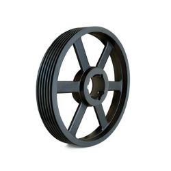 Poulie trapézoïdale SPC / C - 6 gorges - Ø1250 mm - Moyeu amovible 5050 - Fonte