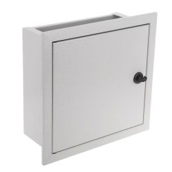 Armoire électrique encastrable 24 modules - 300x320x140mm - étanche IP40, IK10 - avec rail DIN