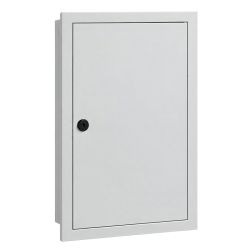 Armoire électrique encastrable 48 modules - 600x320x140mm - étanche IP40, IK10 - avec rail DIN