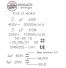416216045 Condensateur à double capacité 2+3µF 400V~ 30000h/cl.A - Ø30x70mm - Fond Plat