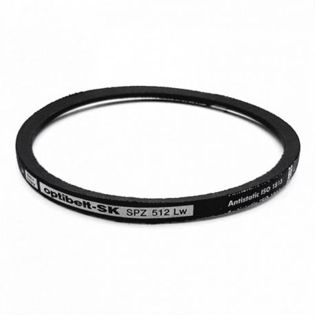 Courroie trapézoïdale étroite lisse SPZ 512 - Optibelt SK - 10x8mm