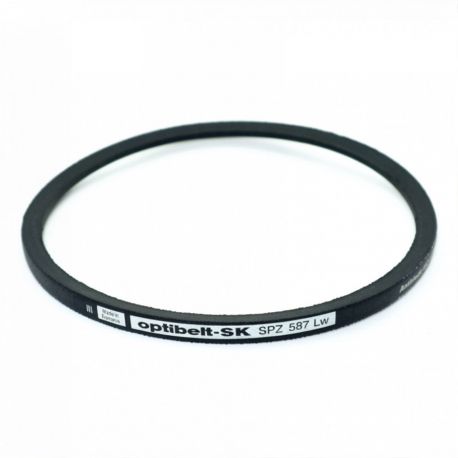 Courroie trapézoïdale étroite lisse SPZ 587 - Optibelt SK - 10x8mm