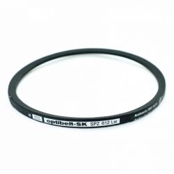 Courroie trapézoïdale étroite lisse SPZ 612 - Optibelt SK - 10x8mm
