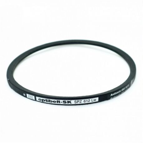 Courroie trapézoïdale étroite lisse SPZ 612 - Optibelt SK - 10x8mm