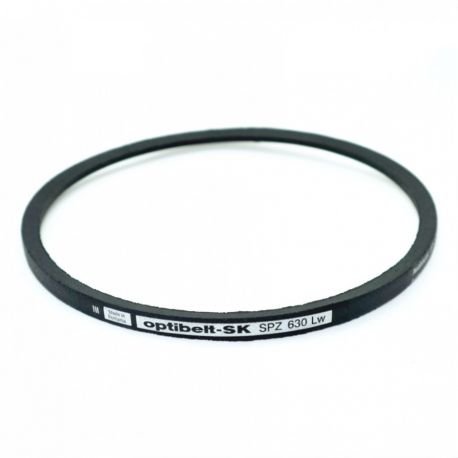 Courroie trapézoïdale étroite lisse SPZ 630 - Optibelt SK - 10x8mm