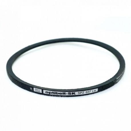 Courroie trapézoïdale étroite lisse SPZ 637 - Optibelt SK - 10x8mm
