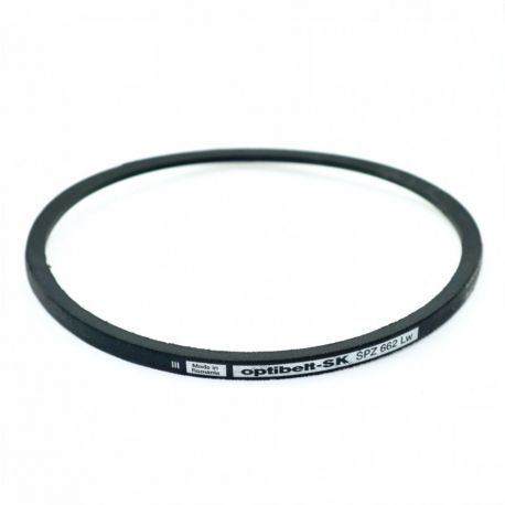 Courroie trapézoïdale étroite lisse SPZ 662 - Optibelt SK - 10x8mm