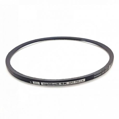 Courroie trapézoïdale étroite lisse SPZ 750 - Optibelt SK - 10x8mm