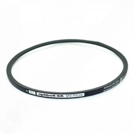 Courroie trapézoïdale étroite lisse SPZ 772 - Optibelt SK - 10x8mm