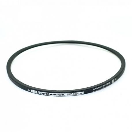 Courroie trapézoïdale lisse SPZ 800 - Optibelt SK - 10x8mm