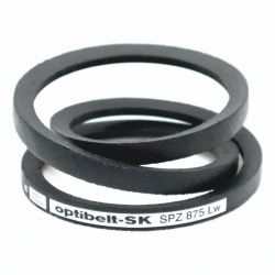 Courroie trapézoïdale lisse SPZ 875 - Optibelt SK - 10x8mm