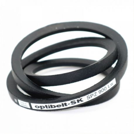 Courroie trapézoïdale lisse SPZ 900 - Optibelt SK - 10x8mm