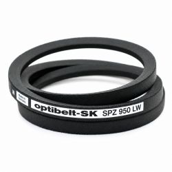 Courroie trapézoïdale lisse SPZ 950 - Optibelt SK - 10x8mm
