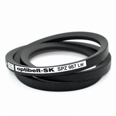 Courroie trapézoïdale lisse SPZ 987 - Optibelt SK - 10x8mm