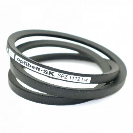 Courroie trapézoïdale lisse SPZ 1112 - Optibelt SK - 10x8mm