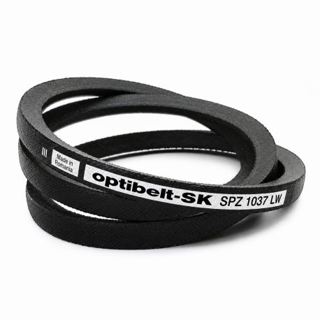 Courroie trapézoïdale lisse SPZ 1037 - Optibelt SK - 10x8mm