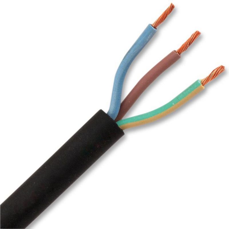 Câble Caoutchouc H07RN-F 4G2,5 Mm² - 15 M - Pour Appareils Lourds, Chantier, Extérieur - 450/750V