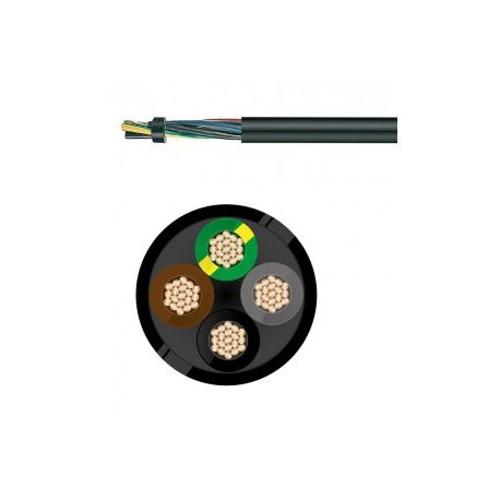 Câble électrique souple H07RN-F 4G10MM² Câble électrique souple H07RN-F 4G10MM²