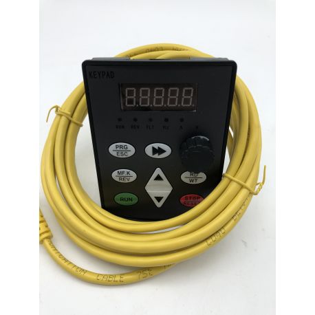 Variateur de vitesse mono/tri pour moteur triphasé 2,2kW 220/380V 10A IP20 - Alimentation 220V