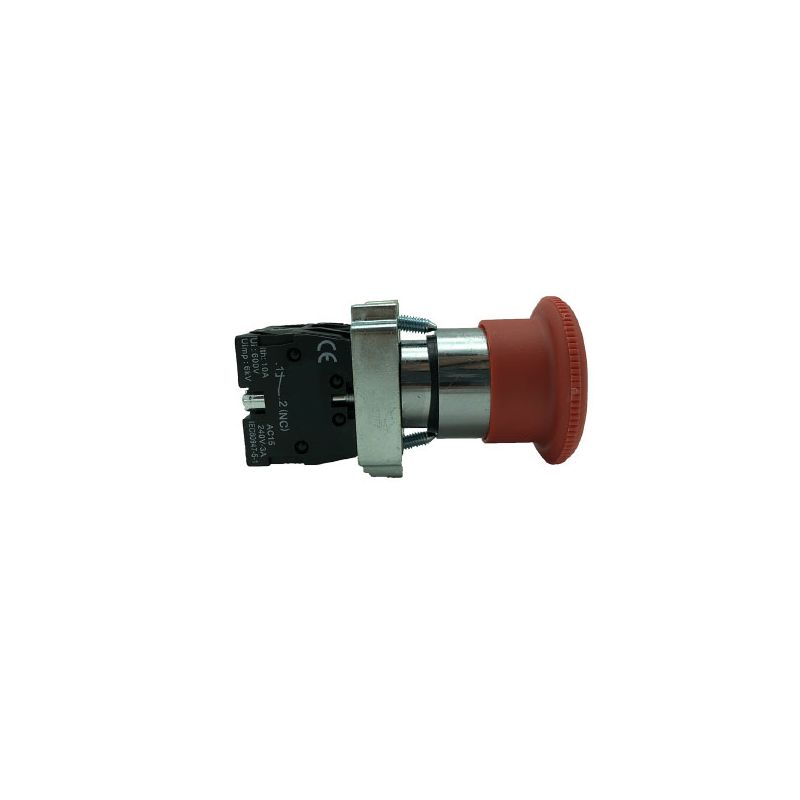 Bouton d'arrêt d'urgence, 20A / 12V, Knock-Out en rouge