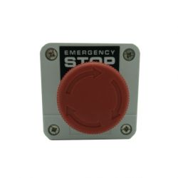 Boite un bouton - arrêt d'urgence (AU) - 1NC