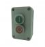 Boite 2 boutons poussoir vert et rouge - IP65 - 1NO - 1NC