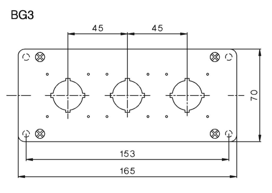 Boitier De Commande A Impulsion Bouton Poussoir