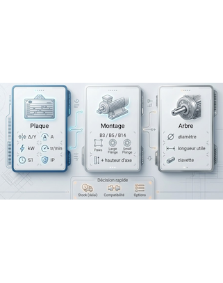 Comparatif moteur CEMER vs ALMO triphasé : choisir vite, sans erreur
