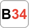 B34: À pattes et bride à trous taraudés